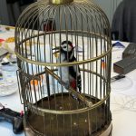 Kanu des Manitu animatronic Specht movieSFX Schwerthelm Ziehfreund