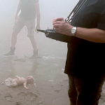 Animatronic Baby, bewegt Mund (schreien) ,Stirn Arme. flexibel und wasserfest aus Silikon SFX Film TV Kino movieSFX
